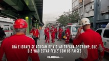Irã e Israel se acusam de violar trégua de Trump, que diz ‘não estar feliz’ com os países