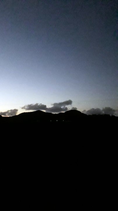 A 5h30 sur la terrasse....