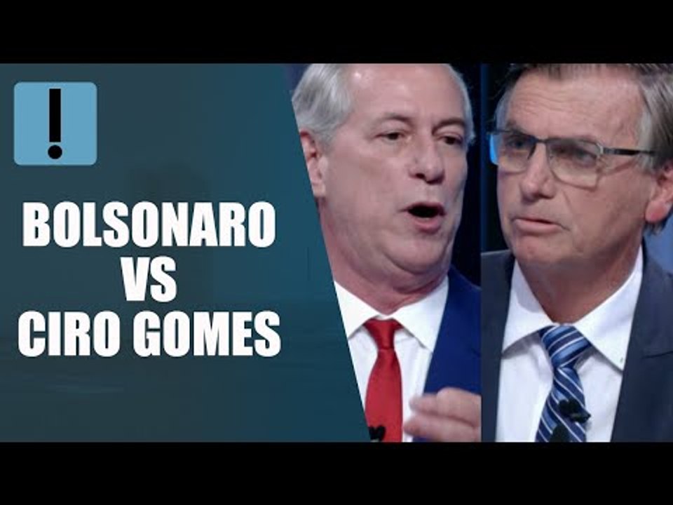Bolsonaro chama Ciro Gomes de mentiroso: ‘Corrupção onde?’
