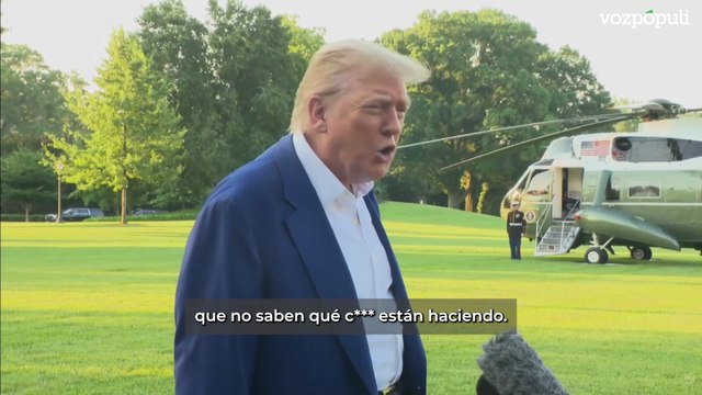 Trump critica a Israel por seguir bombardeando Irán tras el acuerdo de alto el fuego