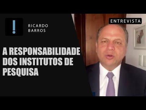 Ricardo Barros detalha articulação para legislar sobre pesquisas eleitorais | Papo Antagonista