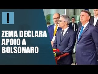 Urgente: Ao lado de Bolsonaro, Zema oficializa apoio no 2º turno