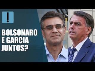 Bolsonaro diz que deve se reunir com Garcia para discutir aliança