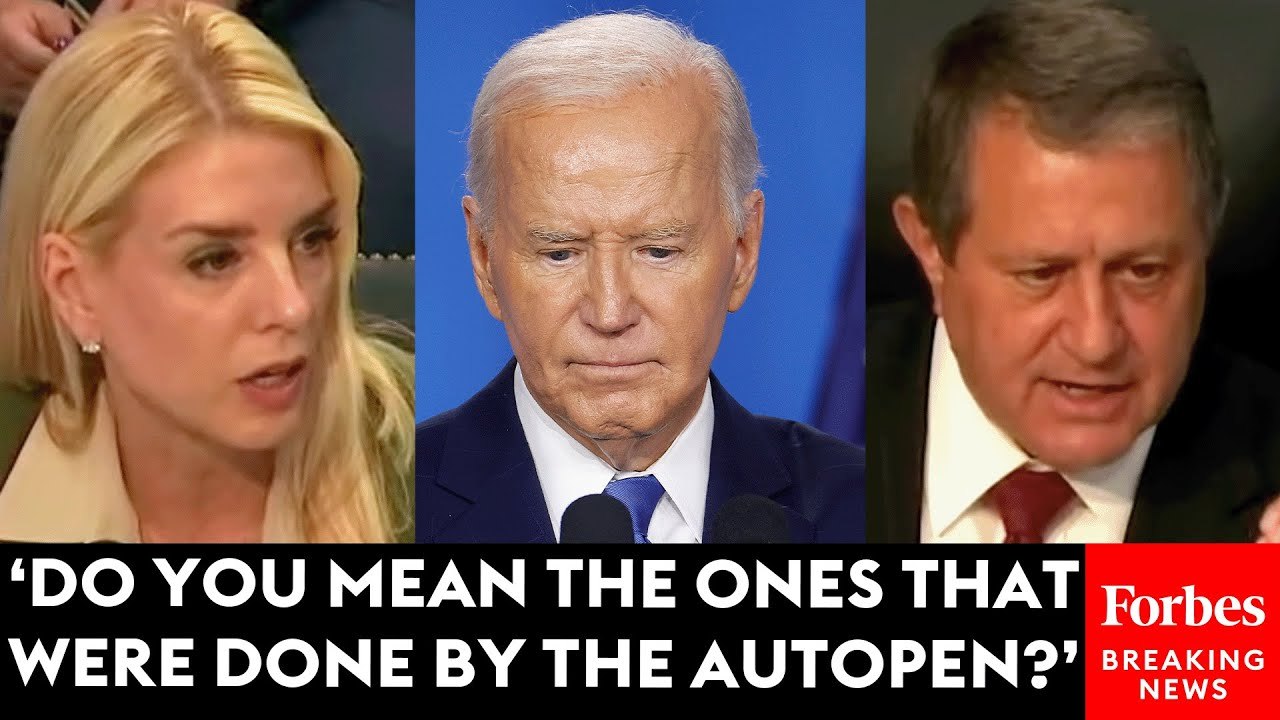 Pam Bondi Brings Up President Biden's Pardons When Asked Point Blank About Jan. 6 Pardons