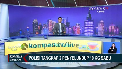 Dua Pelaku Penyelundupan 10 Kg Sabu Ditangkap di Perairan Asahan