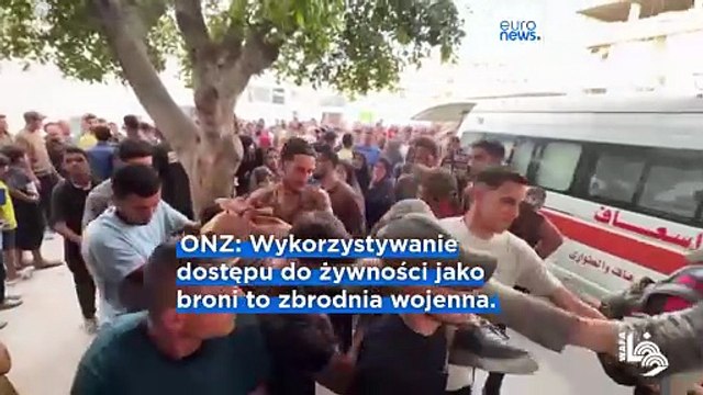 Izraelska armia otworzyła ogień w pobliżu ciężarówek z pomocą w Strefie Gazy, co najmniej 25 osób nie żyje