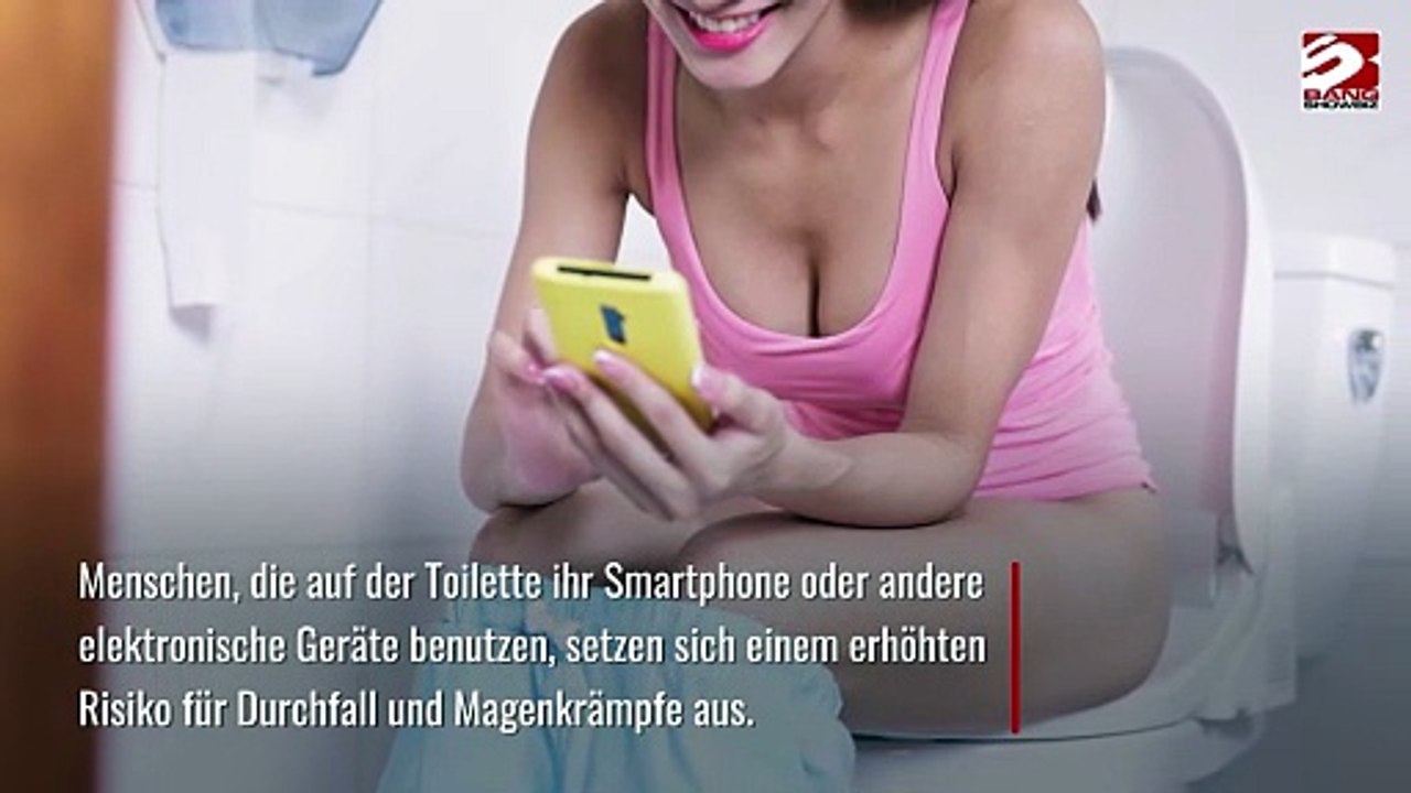 Ärztin warnt: Elektronische Geräte auf der Toilette können krank machen