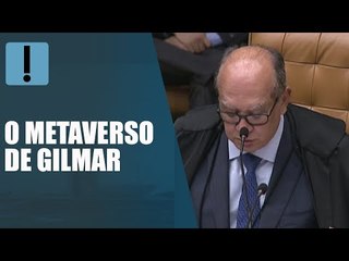 Quem acha que o STF interfere nos outros Poderes vive no “metaverso”, diz Gilmar