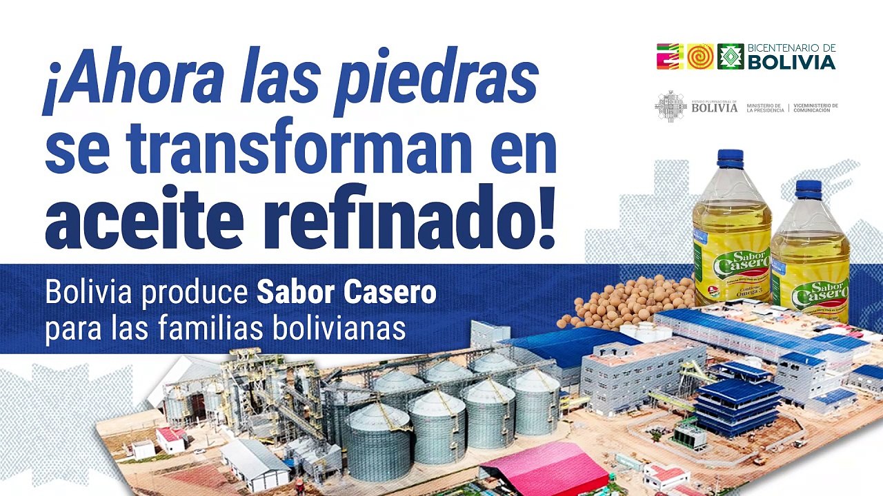 ATBINFORMA - EMAPA vende aceite a granel y arroz a precio justo en siete municipios paceños