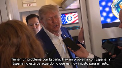 Trump arremete contra Sánchez por negarse a subir el gasto en Defensa al 5% «España es un problema»