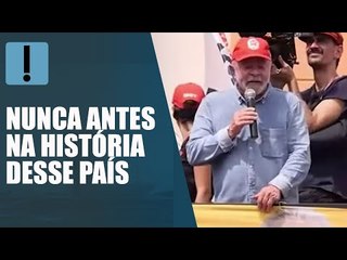Lula diz que Brasil "nunca teve um governo que se preocupasse com a educação"