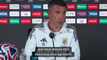 Benfica - Lage demande à ses joueurs d'être 