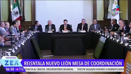 Reinstala Nuevo León la Mesa de Coordinación Metropolitana