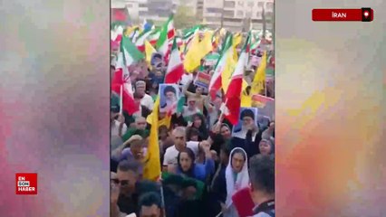 İranlılar zafer kutlaması için sokaklara çıktı