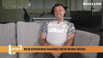 Rob Edwards named new Middlesbrough Head Coach