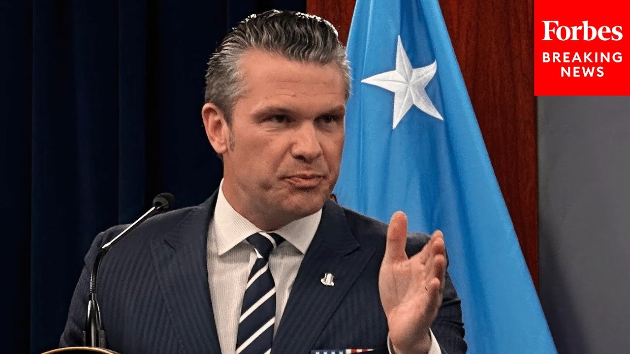 Pete Hegseth Says Administration 'Complied' With War Powers Act In Notifying Congressional Leaders Of Iran Strikes