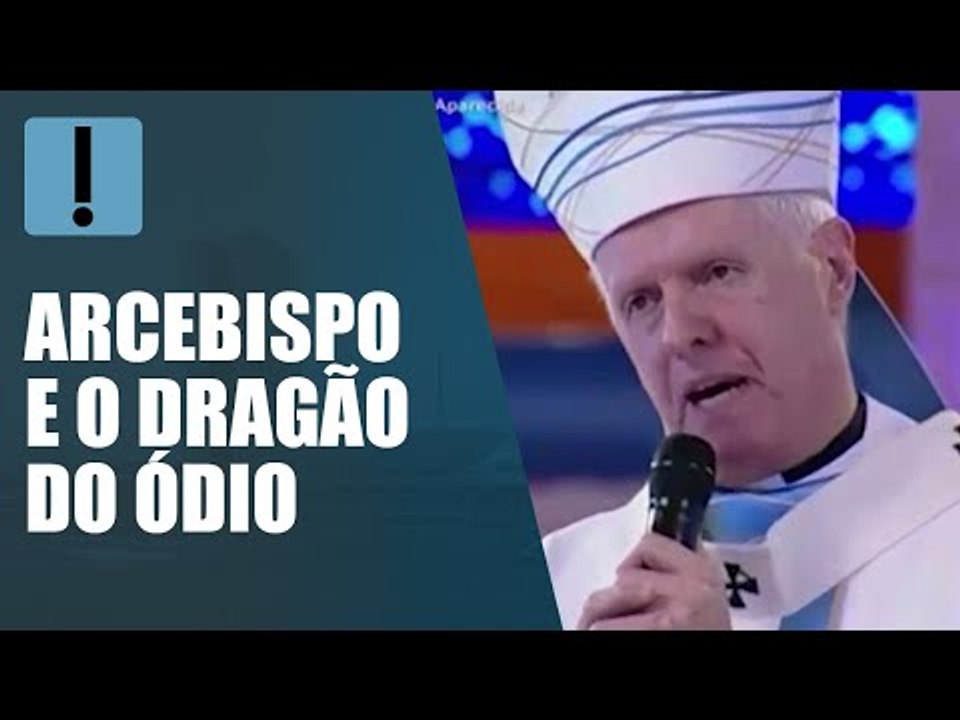 Arcebispo de Aparecida pede que fiéis votem e vençam "dragão do ódio"
