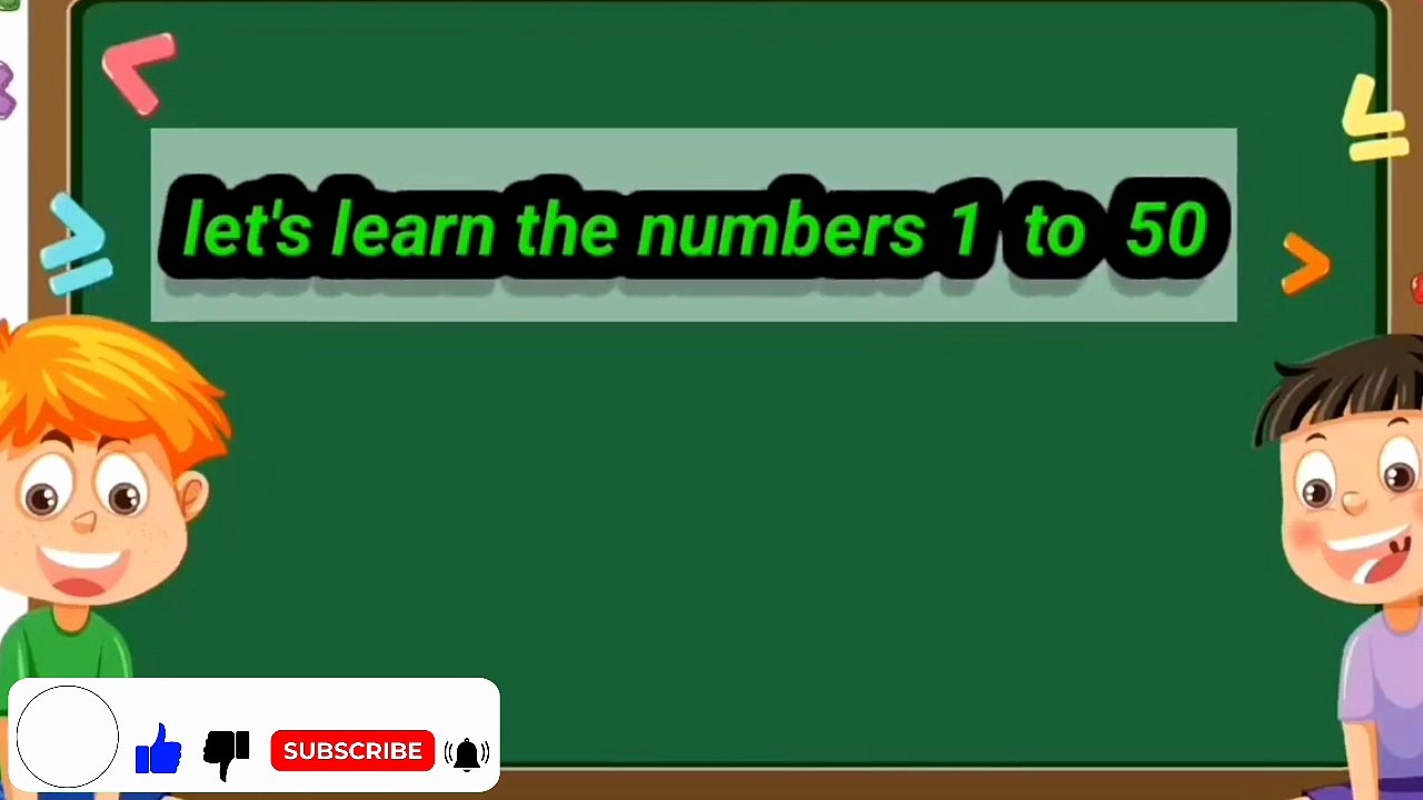 "1 to 50 Counting Tricks for Kids | Learn Numbers the Fun Way!"