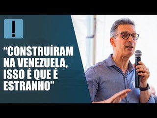 Zema: "Na Venezuela construíram metrô, para os mineiros, não"