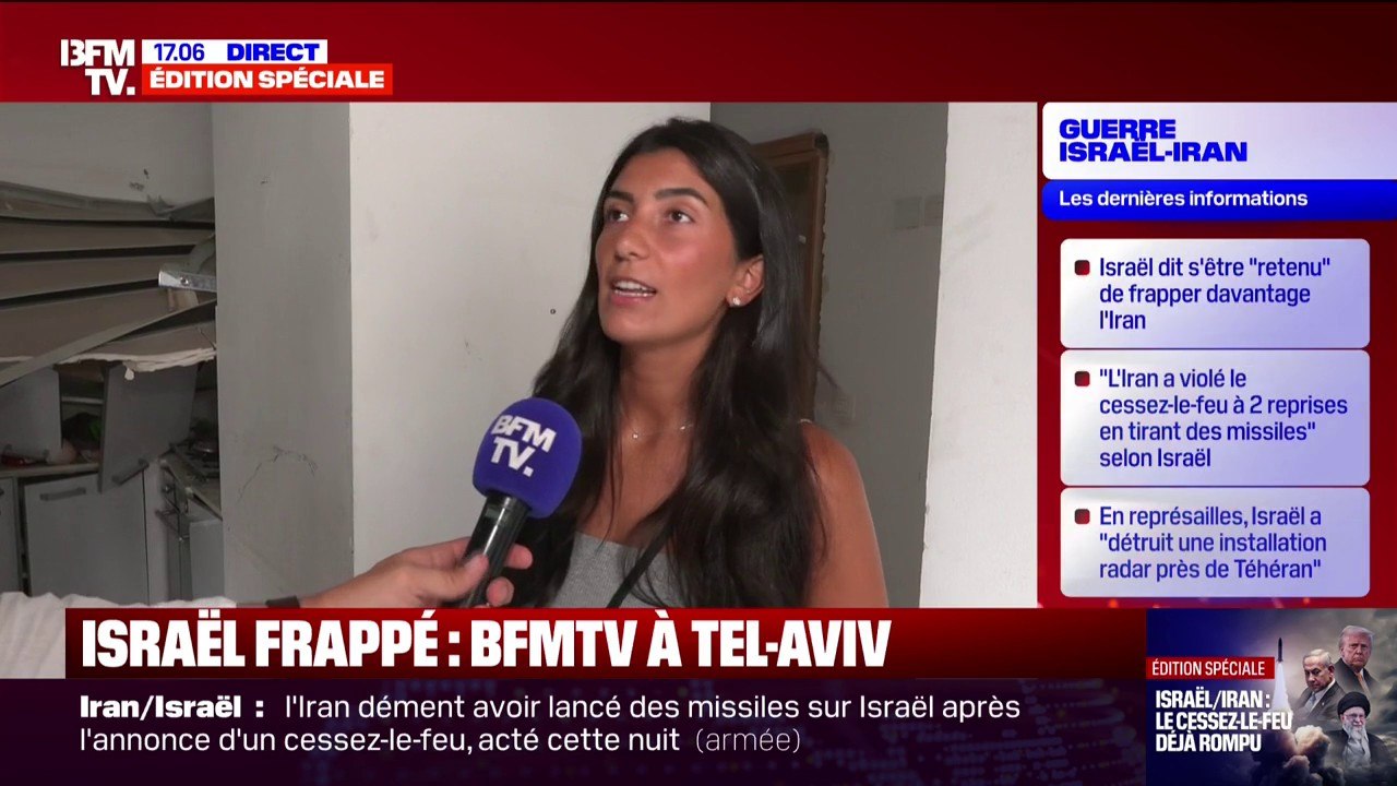 "Pour notre santé mentale, on en a tous besoin": des habitantes de Tel Aviv partagent leur soulagement après le cessez-le-feu entre l'Iran et Israël