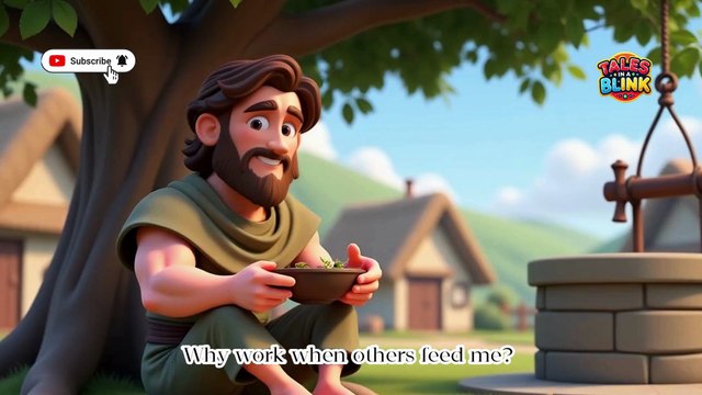 The Lazy Beggar Story in English for Kids | #story #bedtimestories #moralstory #lifelessons