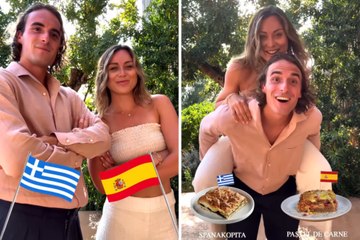 Badosa y Tsitsipas: La Pareja Estrella del Circuito en una Aventura Gastronómica 🇬🇷🇪🇸