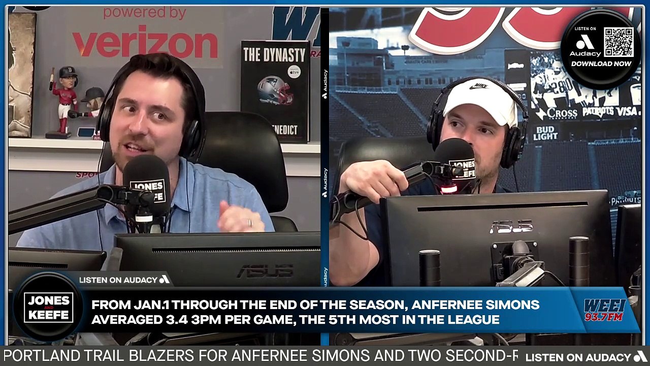 Jones & Keefe: Anfernee Simons may fit in ... a little too much