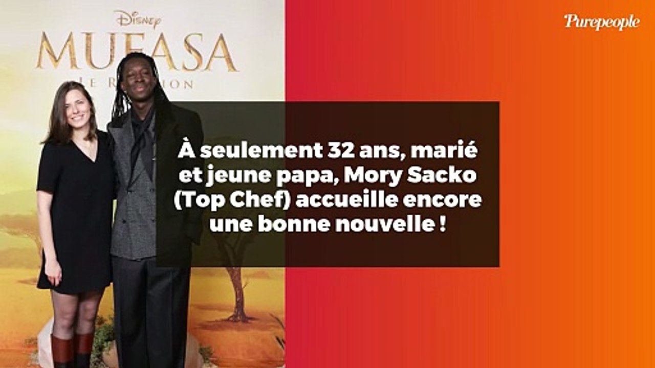 À seulement 32 ans, marié et jeune papa, Mory Sacko (Top Chef) accueille encore une bonne nouvelle !