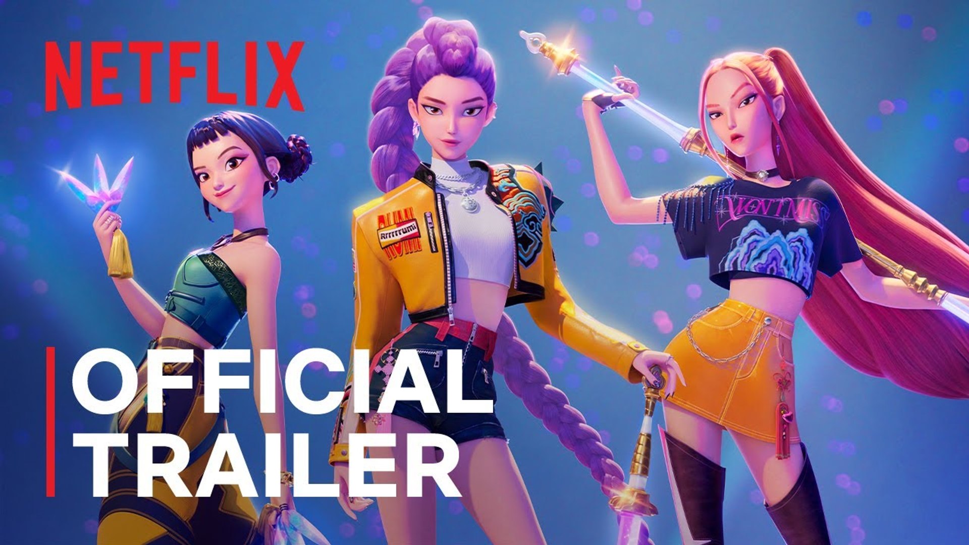 ⁣Tráiler de K-Pop Demon Hunters (Las guerreras K-Pop)
