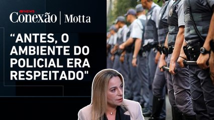 Katia Sastre afirma que policiais não são mais valorizados na sociedade | CONEXÃO MOTTA