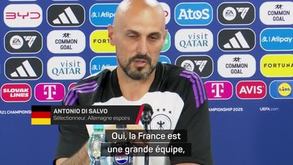 Allemagne - Di Salvo : "La France est une grande équipe avec beaucoup de qualité"