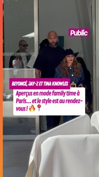 Beyonce, JayZ et Tina Knowles aperçus en mode family time à Paris…