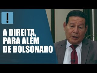 "Tem uma parcela do nosso grupo que idolatra o presidente", diz Hamilton Mourão