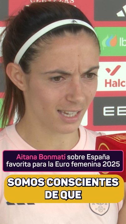 Aitana Bonmatí: "Somos conscientes de que los rivales nos respetan"