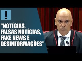 "Partidos e candidatos de boa-fé" sabem que não é papel do TSE distribuir mídia, diz Moraes