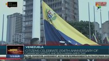 Venezuela celebrate 204th anniversary of Carabobo battle and Bolivarian Army