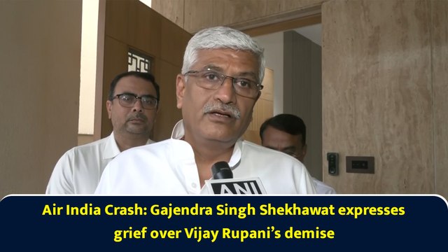 Air India Crash: Gajendra Singh Shekhawat expresses grief over Vijay Rupani’s demise