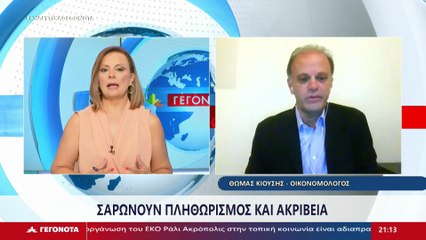 Ο οικονομολόγος Θωμάς Κιούσης στο Star