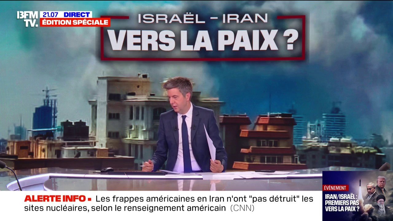 Les frappes américaines en Iran n'ont "pas détruit" les sites nucléaires, selon le renseignement américain