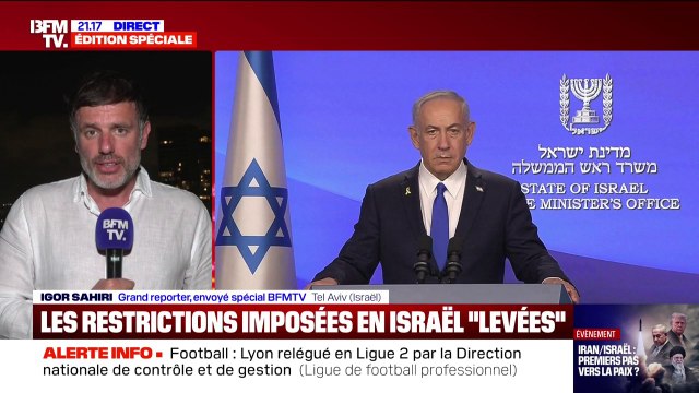 Fin de la guerre entre Israël et l'Iran: l'armée israélienne a levé les restrictions imposées à la population