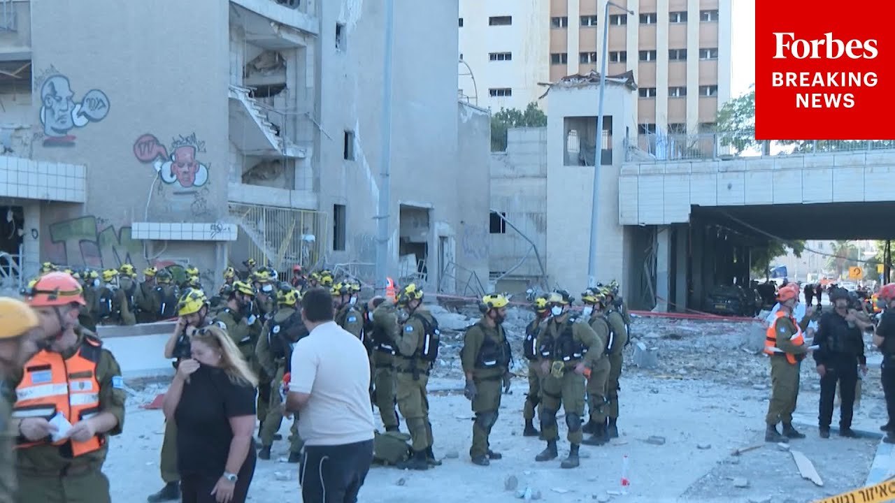 Iranian Missile Attacks Cause Damage In Haifa, Israel