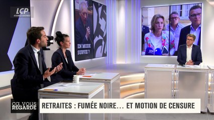 Ça vous regarde - Retraites : fumée noire... et motion de censure