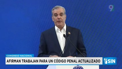 Trabajan en la actualización del Código Penal  | Primera Emisión SIN