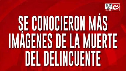 Se conocieron más imagénes de la muerte del delincuente: ¿Es legítima defensa?