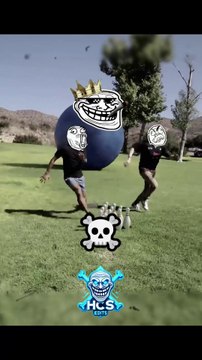 Normal bowling vs Menace bowling #trollface #edit #troll #Shorts