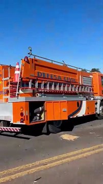 Condutor fica em estado grave após colisão envolvendo 6 veículos na BR-369