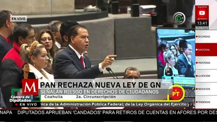 Guardia Nacional solo fue un membrete, en una guardia militar: PAN