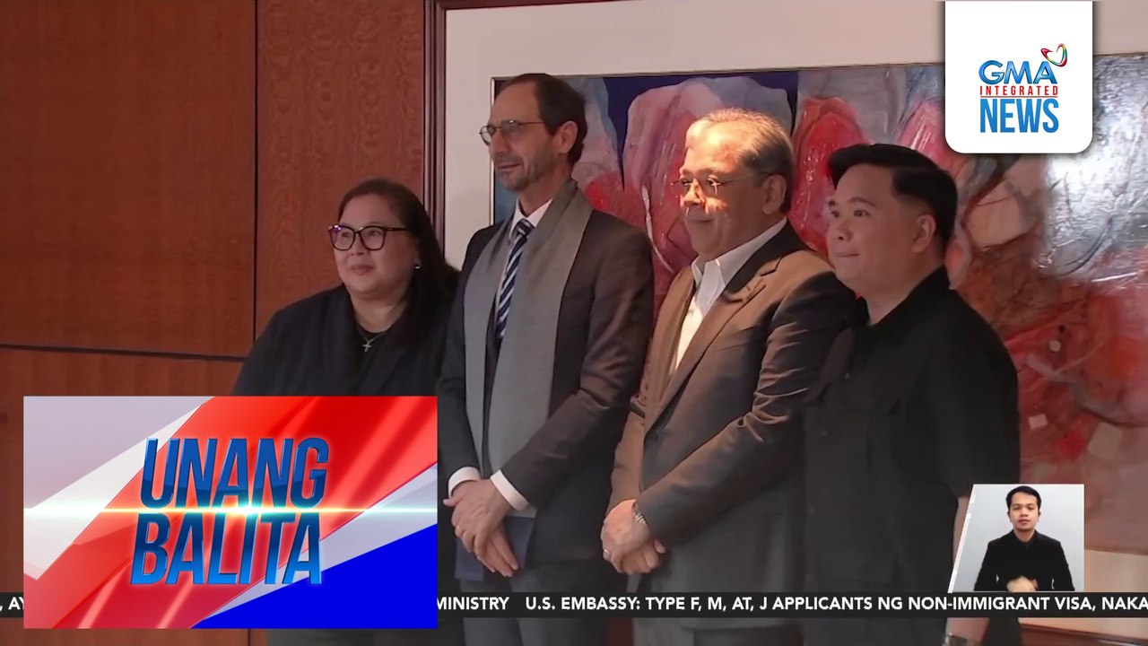 Ambassador of the State of Palestine to the PHL Mounir Anastas, bumisita sa GMA Network | Unang Balita