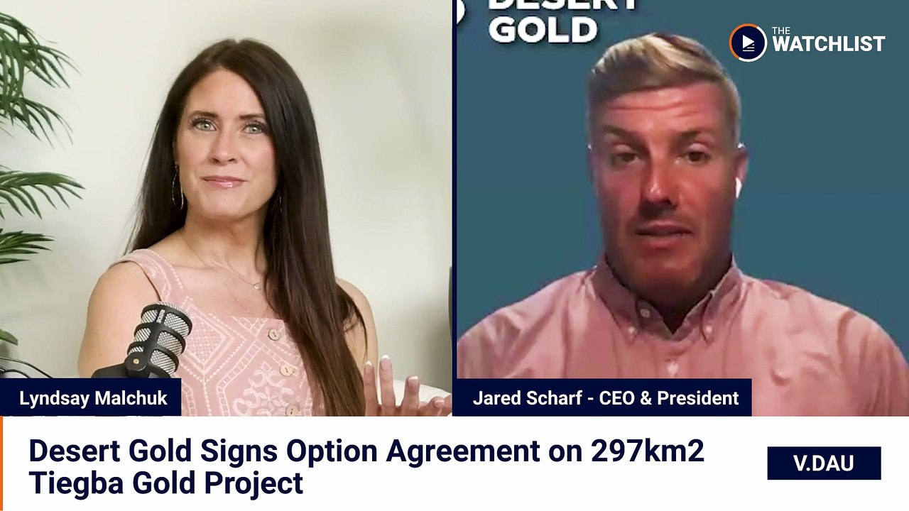 Desert Gold Ventures President & CEO Jared Scharf