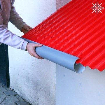 Water-saving method & repairing the damaged roof!